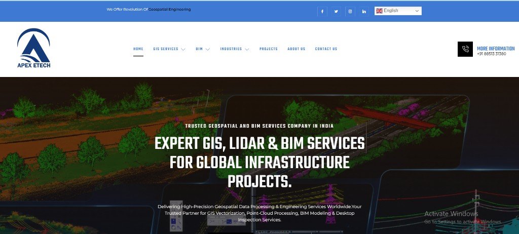 Apex Etech — GIS & BIM Services